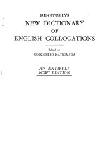 NEW DICTIONARY OF ENGLISH COLLOCATIONS