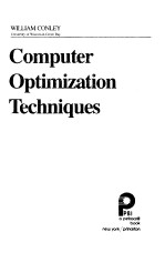 COMPUTER OPTIMIZATION TECHNIQUES