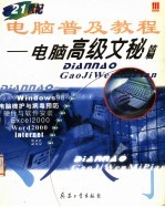 21世纪电脑普及教程：电脑高级文秘篇