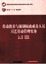 劳动教养与强制隔离戒毒人员习艺劳动管理实务