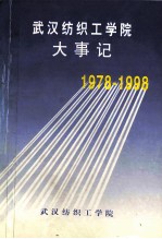 武汉纺织工学院大事记  1978-1998