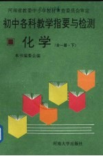 初中各科教学指要与检测  化学  全1册  下