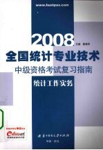 2008全国统计专业技术中级资格考试复习指南  统计工作实务