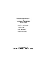 LABORATORY MANUAL OF PHYSICAL CHEMISTRY