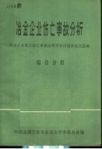 冶金企业伤亡事故分析  冶金工业重大伤亡事故分析学术讨论会论文选编  综合分册