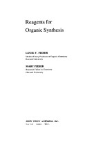 REAGENTS FOR ORGANIC SYNTHESIS