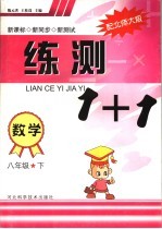 练测1+1数学  配北师大版  八年级  下