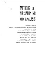 METHODS OF AIR SAMPLING AND ANALYSIS