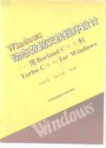 Windows动态数据交换程序设计 用Borland C++和Turbo C++ for Windows