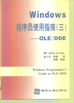 Windows程序员使用指南 3 OLE/DDE