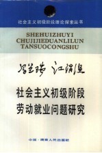 社会主义初级阶段劳动就业问题研究