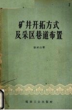 矿井开拓方式及采区巷道布置