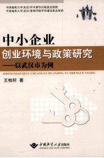 中小企业创业环境与政策研究  以武汉市为例