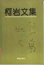 柯岩文集  第3卷  报告文学  散文