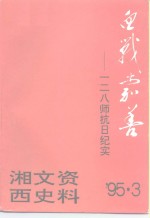 湘西文史资料  总第38辑  血战嘉善-一二八师抗日纪实