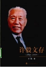 许毅文存  2006-2009