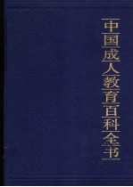 中国成人教育百科全书  社会·历史