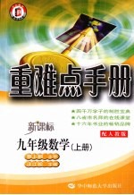 重难点手册  数学  九年级  上  新课标  配人教版