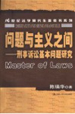 问题与主义之间  刑事诉讼基本问题研究