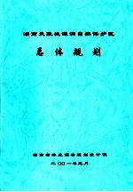 湖南炎陵桃源洞自然保护区总体规划