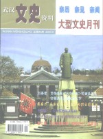 武汉文史资料  亲历  亲见  亲闻  大型文史月刊  总第95期