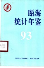 瓯海统计年鉴  1993