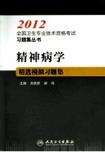 2012全国卫生专业技术资格考试习题集丛书  精神病学精选模拟习题集