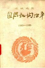 组织机构沿革  1949-1985  行政部分  1