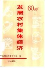 发展农村集体经济60例