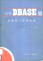 汉字dBASEⅢ高级用户实用指南