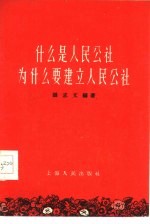 什么是人民公社为什么要建立人民公社