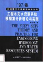 工程水文水资源系统模糊集分析理论与实践