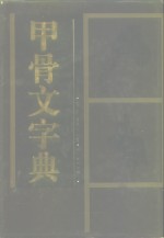 甲骨文字典