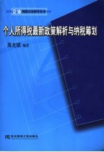 个人所得税最新政策解析与纳税筹划