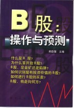 B股：操作与预测