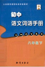 初中语文词语手册  八年级  下