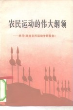 农民运动的伟大纲领  学习《湖南农民运动考察报告》