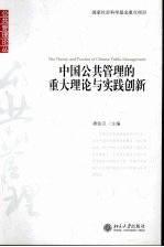 中国公共管理的重大理论与实践创新