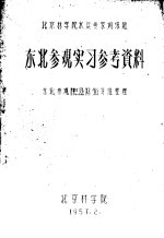 北京林学院水运专家训练班  东北参观实习参考资料