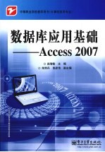 数据库应用基础  Access 2007