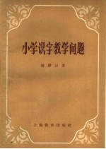 小学识字教学问题