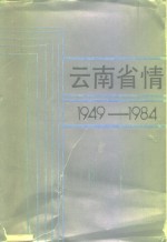 云南省情  1949-1984