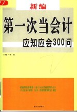 新编第一次当会计应知应会300问