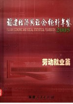 福建经济与社会统计年鉴  2005  劳动就业篇