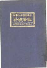 中国民国十六年份经济统计