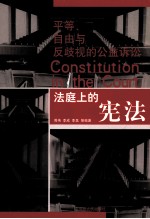 法庭上的宪法  平等、自由与反歧视的公益诉讼