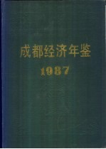 成都经济年鉴  1987