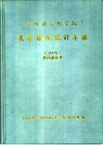 中国社会科学院基本情况统计年报  2000年