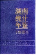 湖南统计年鉴  1991