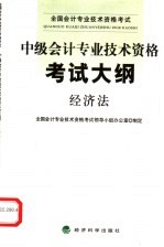 中级会计专业技术资格考试大纲  经济法